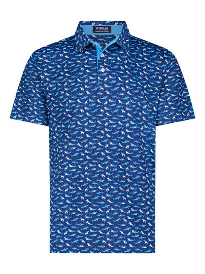 Men's Sharks Classic Cotton Polo