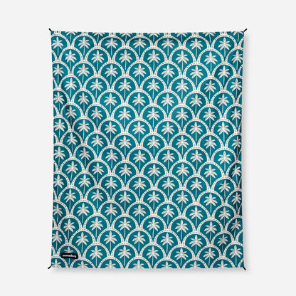 Festival Blanket: Palms Resort Teal Ocean