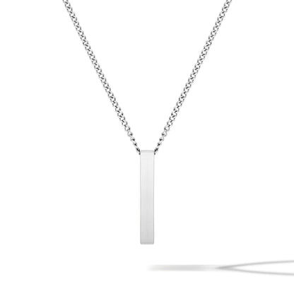 Pillar Pendant - Silver
