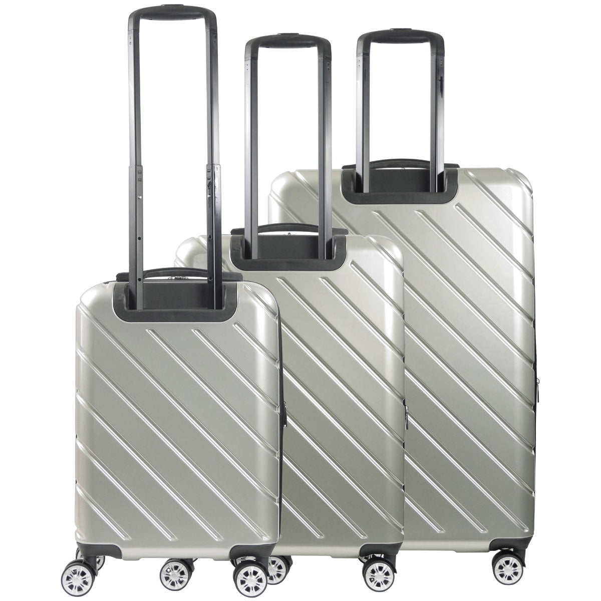 Ful Velocity Expandable Hardside Spinner 3 pcs set, Silver