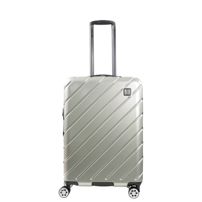 Ful Velocity 27" Expandable Hardside Spinner Luggage, Silver