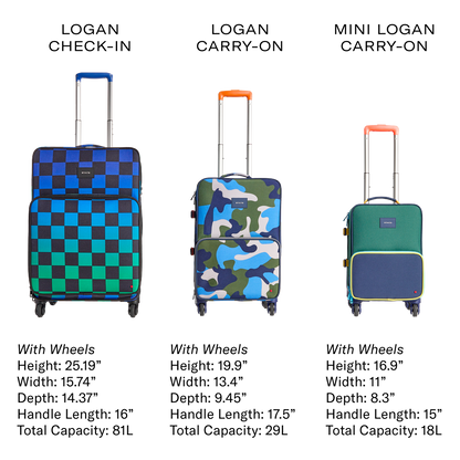 Logan Kids Carry-on Suitcase