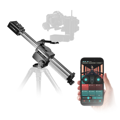 Camera SliderPLUS v6 with a Built-in Motor, HyperAxial Support