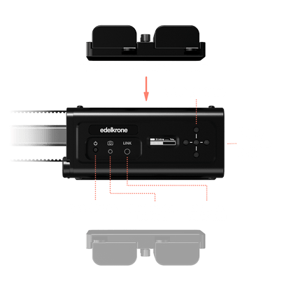 Camera SliderPLUS v6 with a Built-in Motor, HyperAxial Support