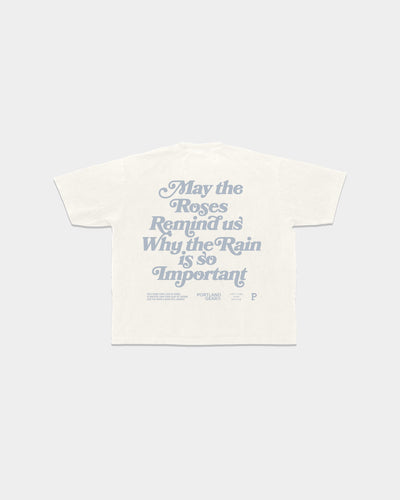 Women's All-American Slogan Tee - Cream