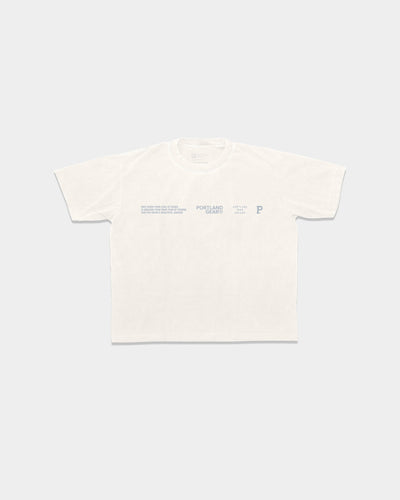 Women's All-American Slogan Tee - Cream