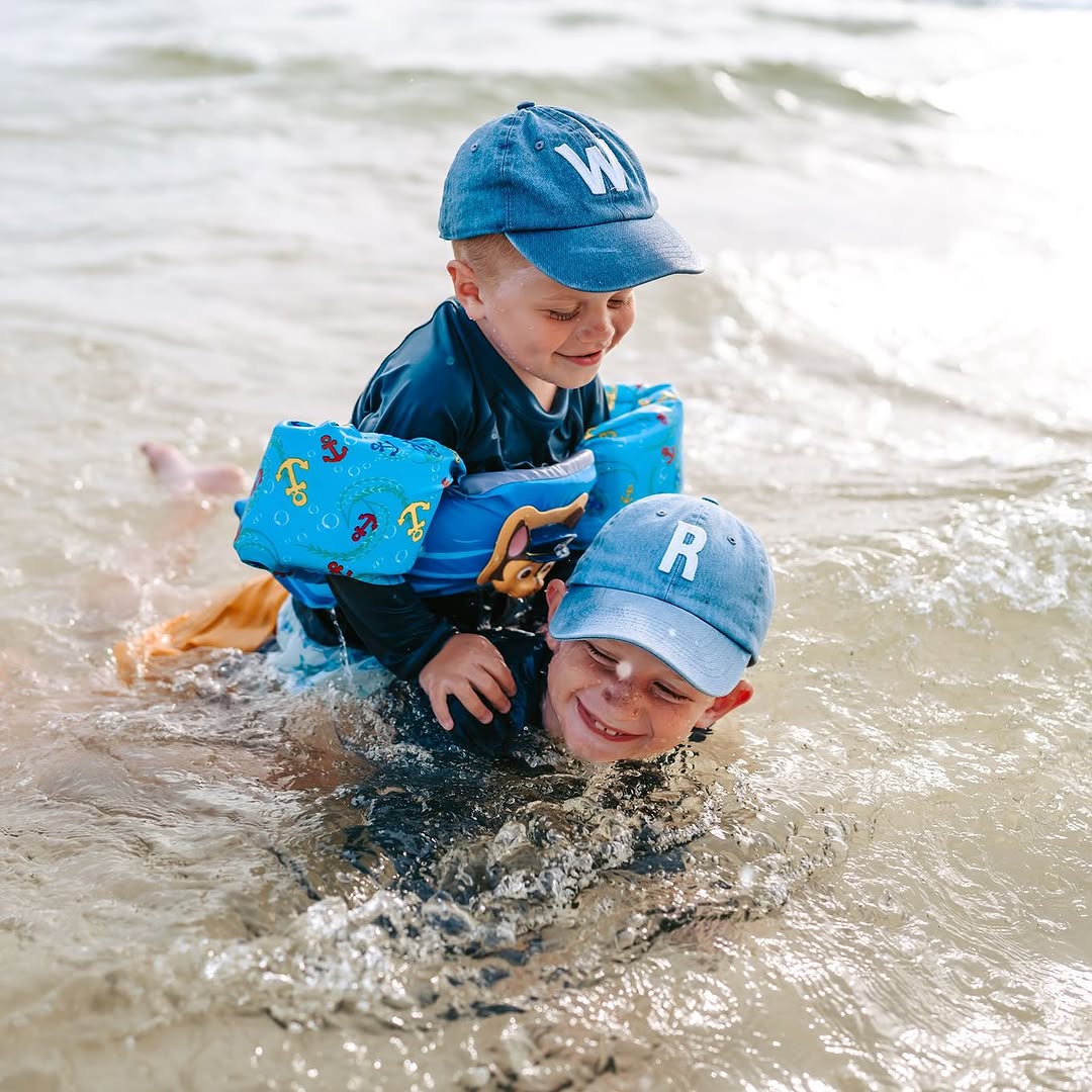 Denim Letter Baseball Hat