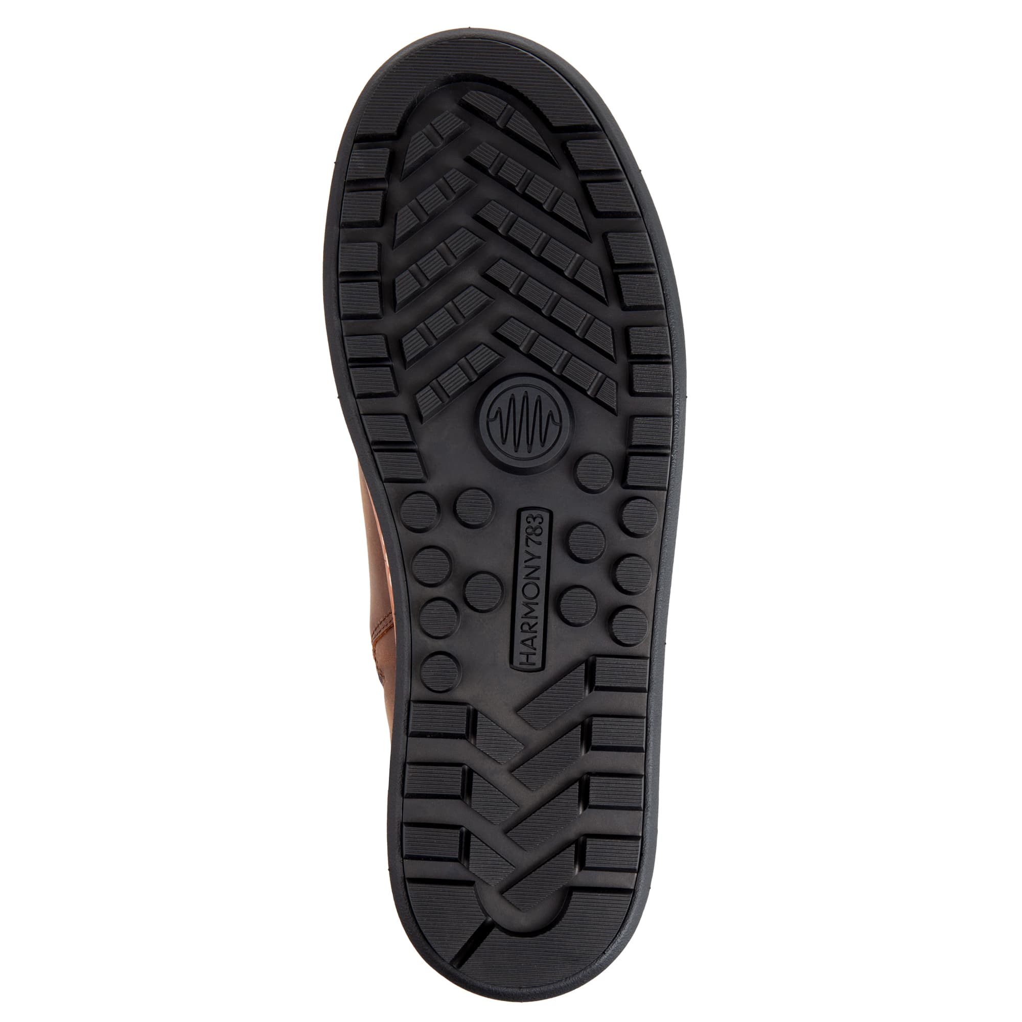 Charlie High-Top Grounding Shoes • Brown Leather