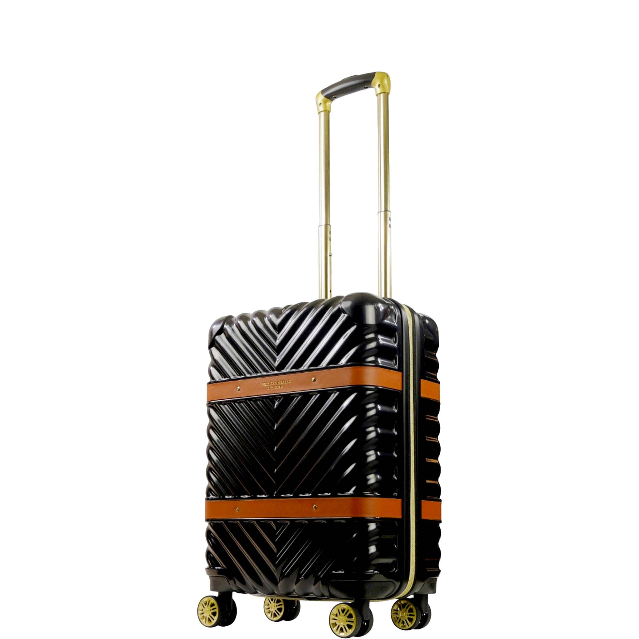 Stella 22.5" Hardside Spinner Luggage, Black