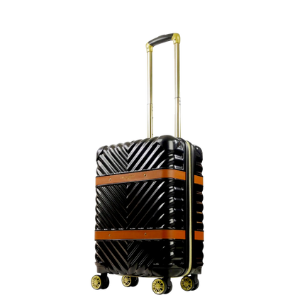 Stella 22.5" Hardside Spinner Luggage, Black