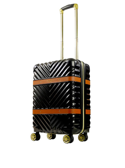 Stella 22.5" Hardside Spinner Luggage, Black