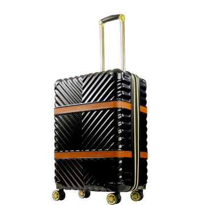 Stella 26.5" Hardside Spinner Luggage, Black