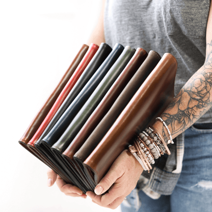 Stylish Leather Steno Pad with Cover