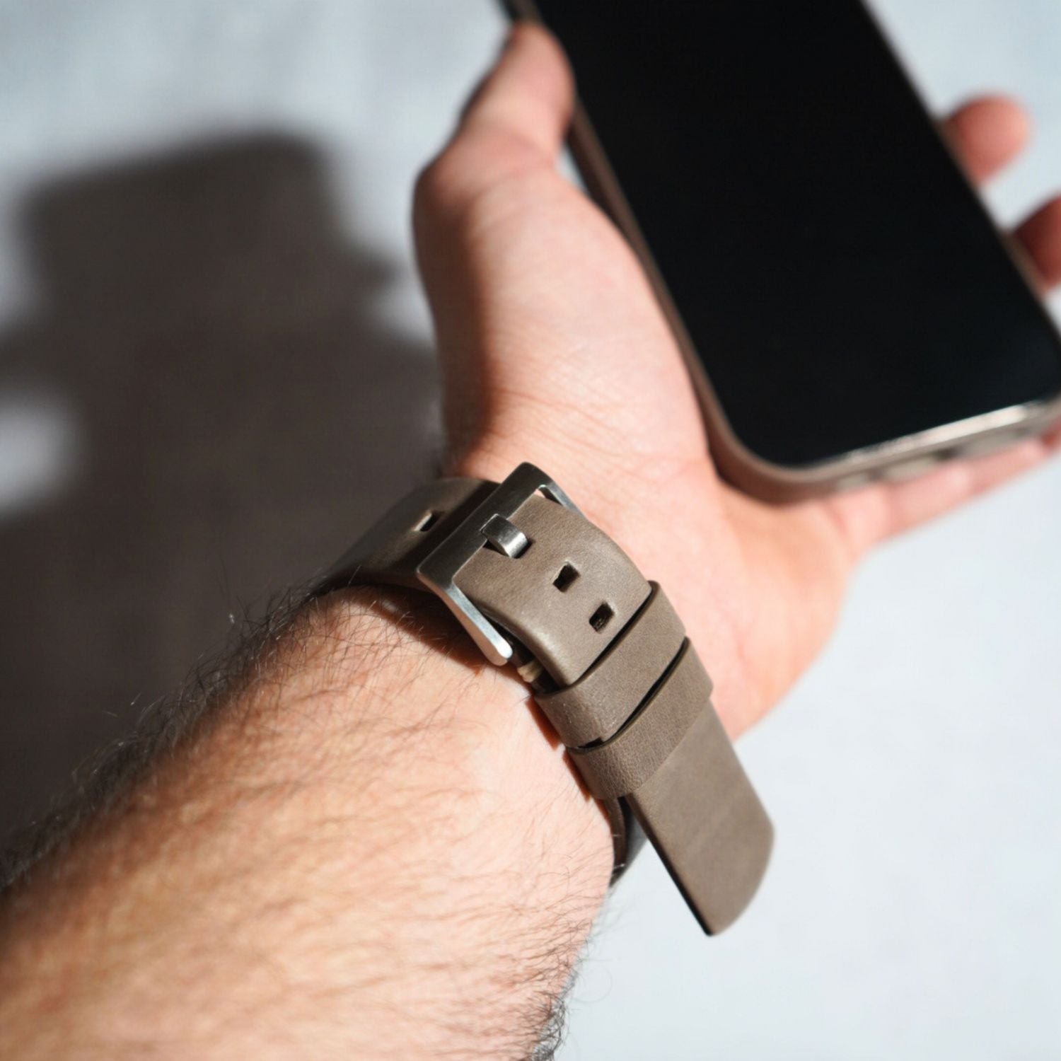 The Watch Band – Premium Leather Adjustable Watch Strap