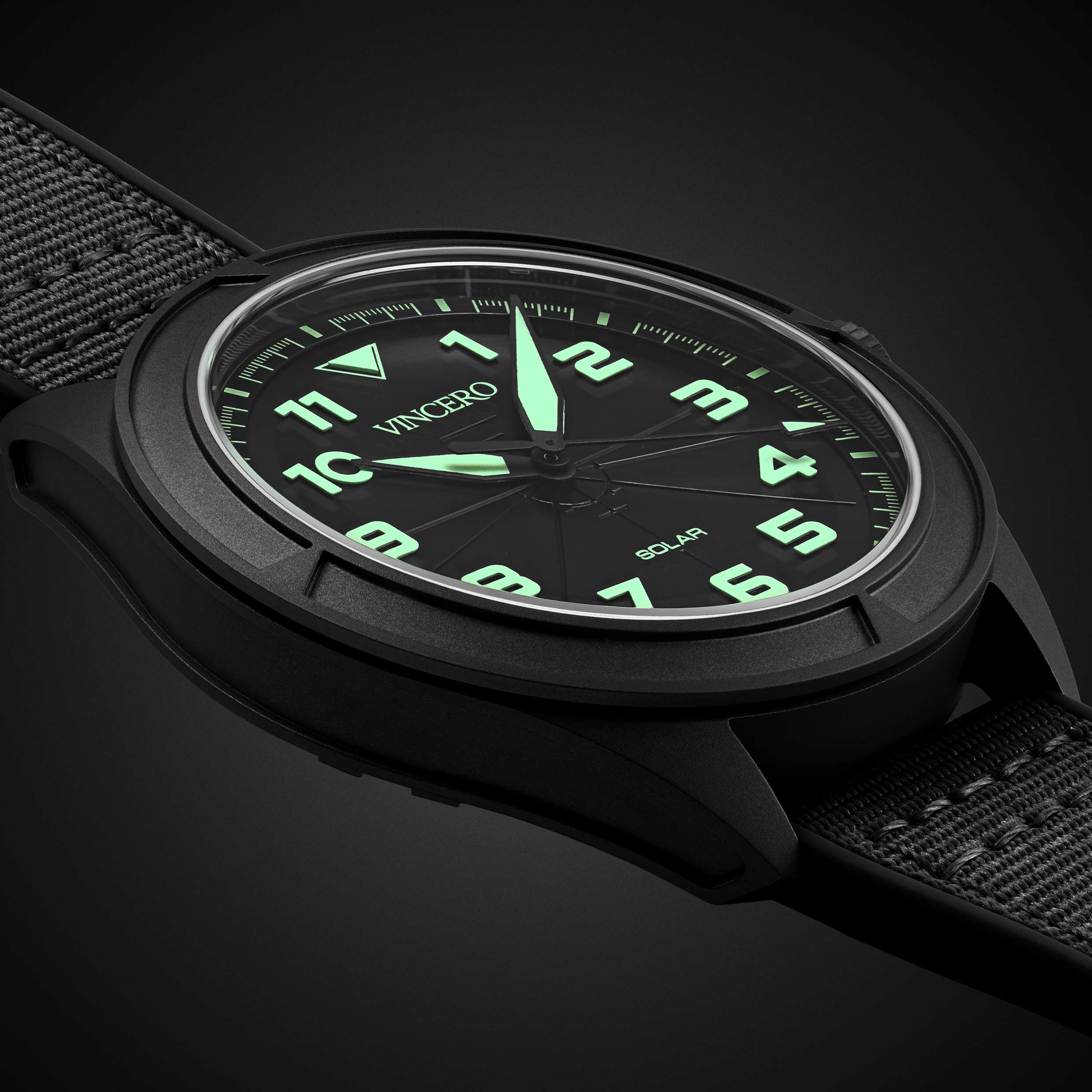 The Stratos Titanium Men's Watch - Dark Matter