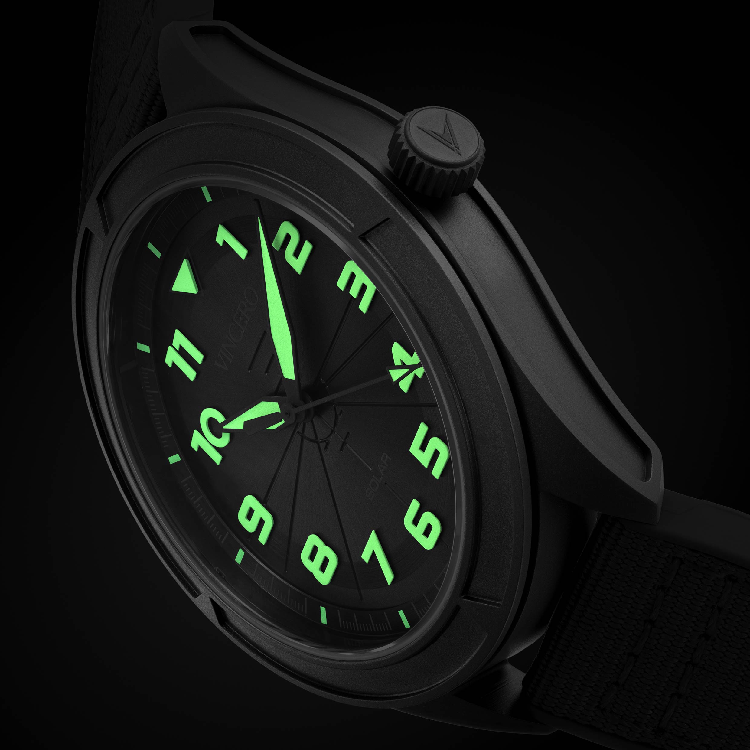 The Stratos Titanium Men's Watch - Dark Matter