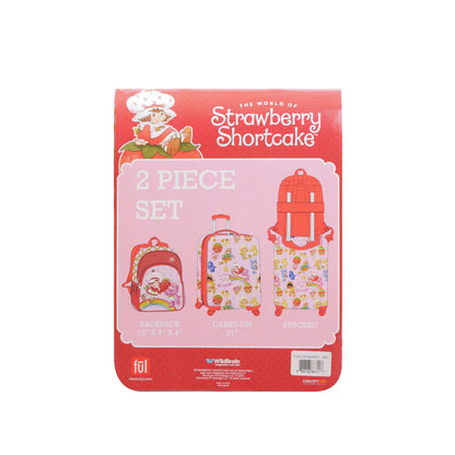 Strawberry Shortcake and Care Bears 2-Piece Luggage Set