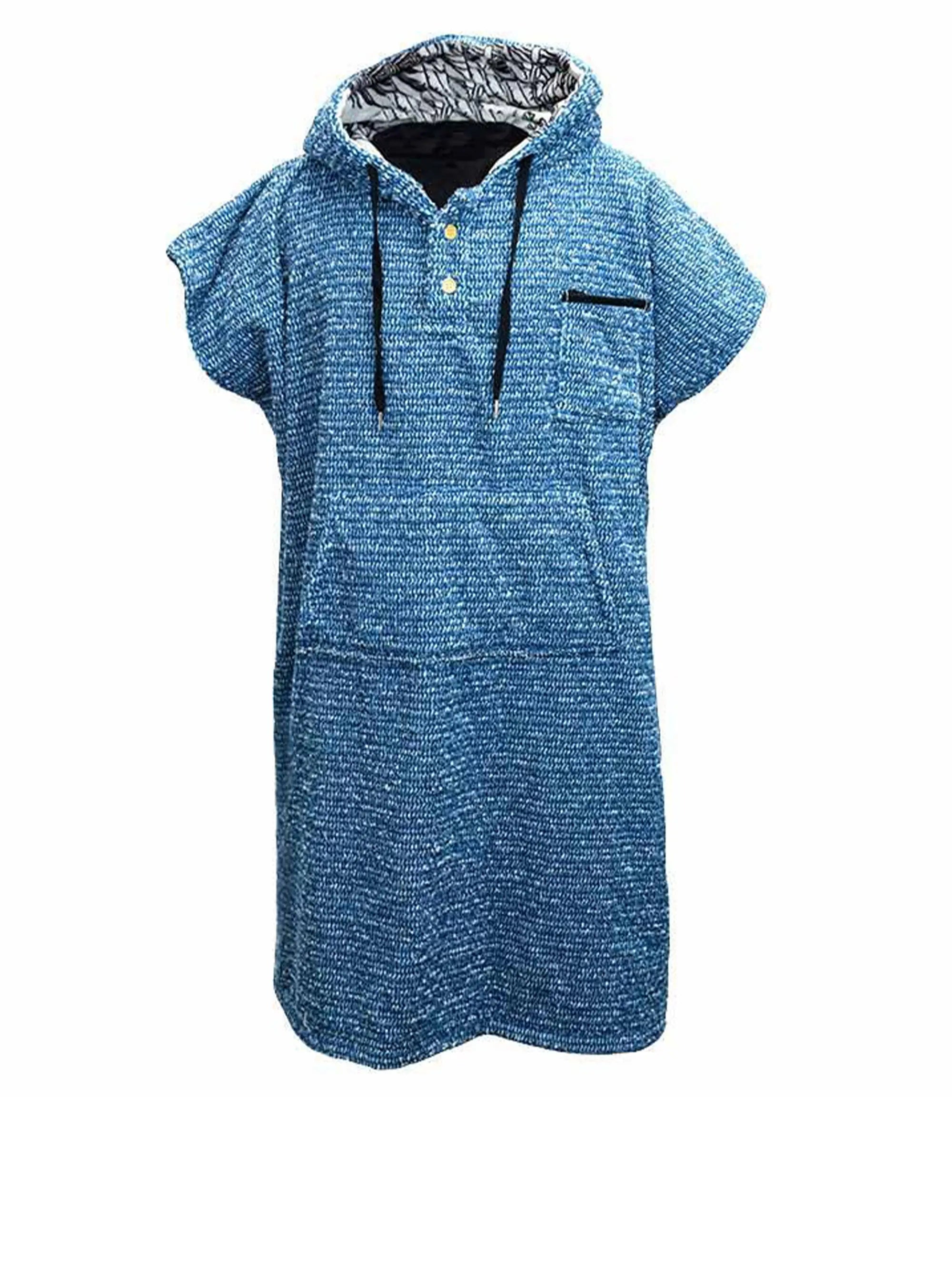 Surf Changing Poncho - Indigo Blue