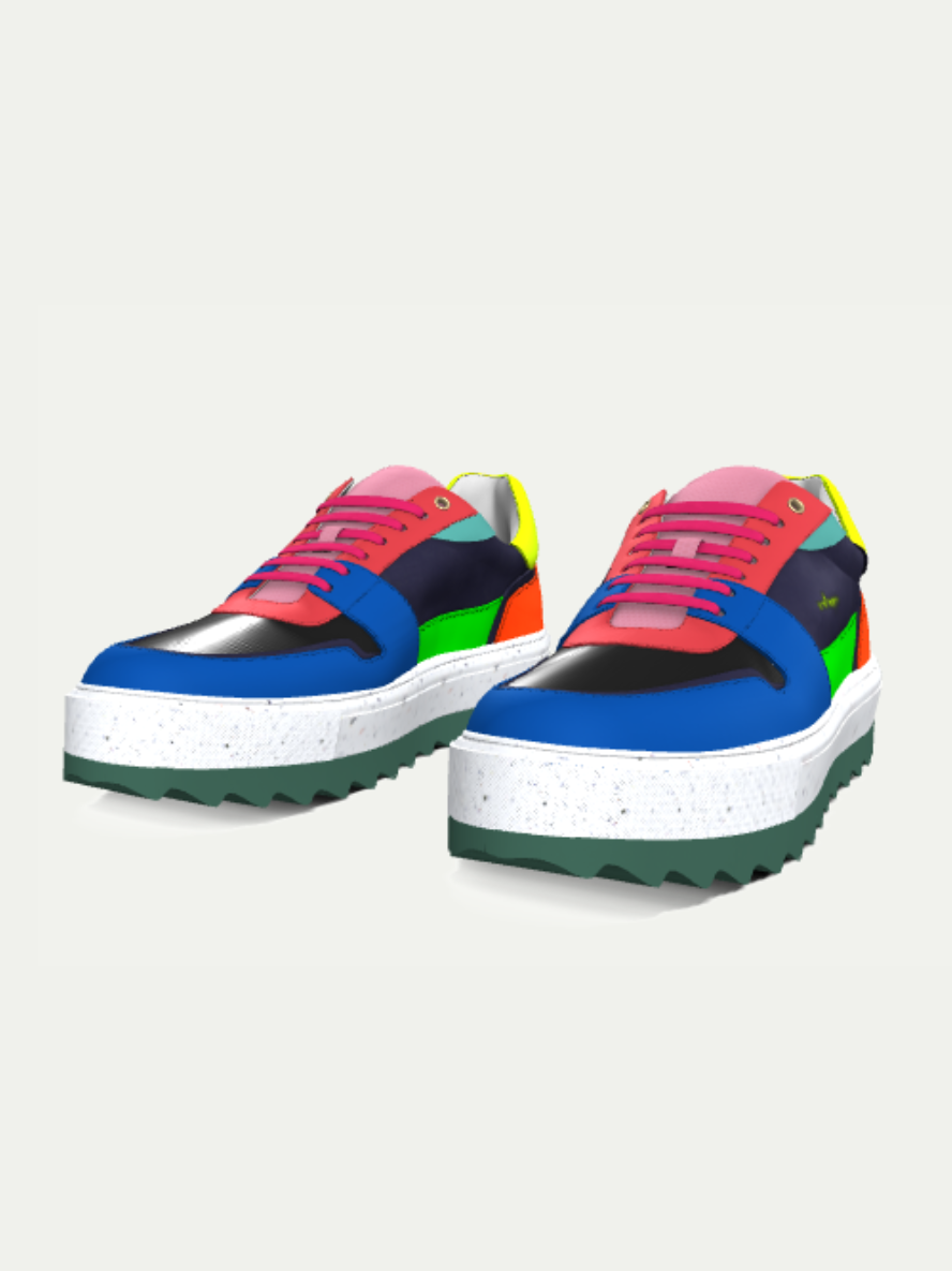 Sustainable Sneakers BYMANYC ® New York NOLITA NOIR