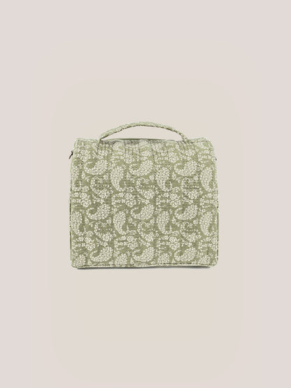 Sazan x JuJuBe Insulated Bottle Bag - Paisley Floral