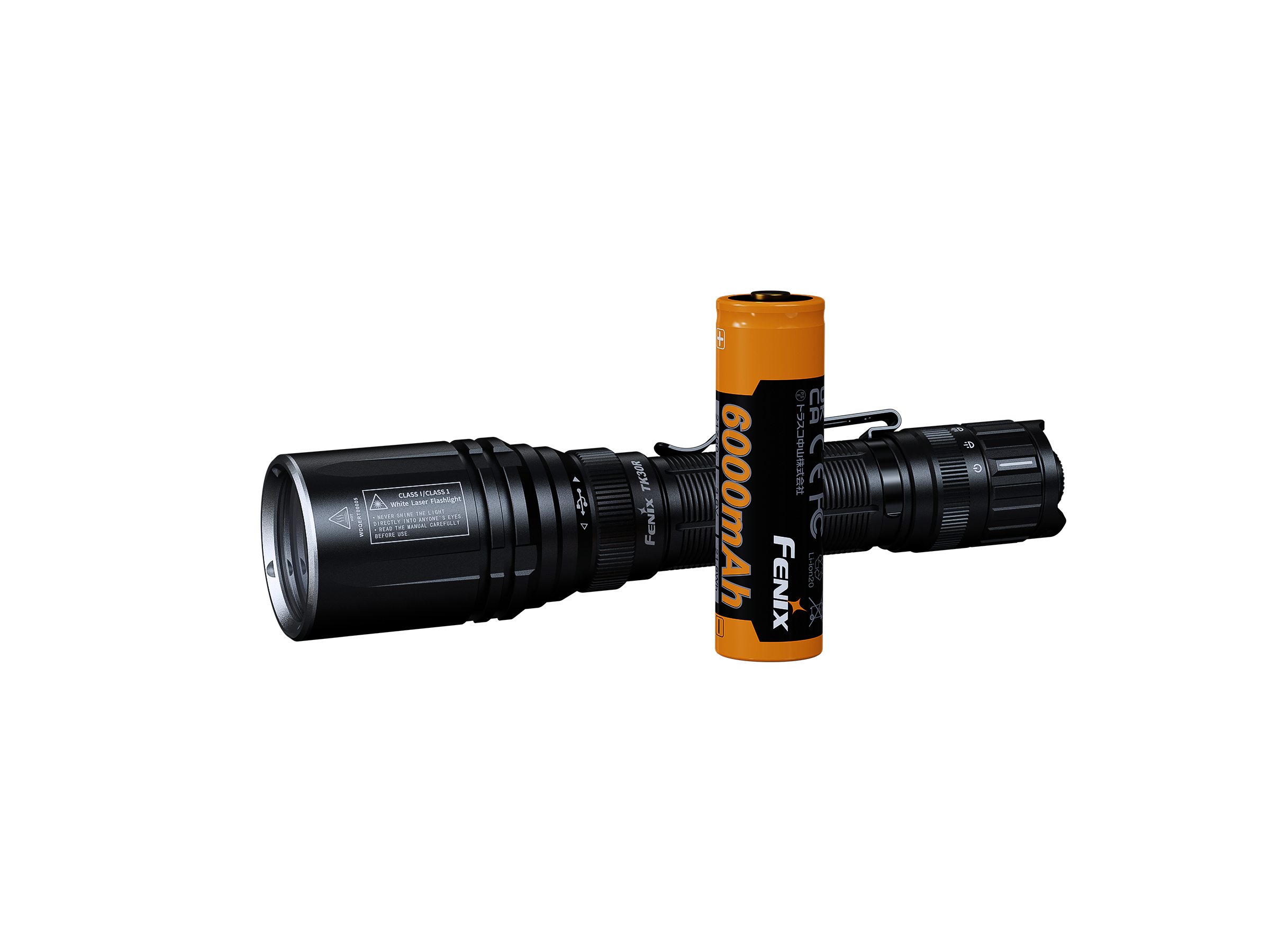 TK30R Tactical White Laser Rechargeable Flashlight
