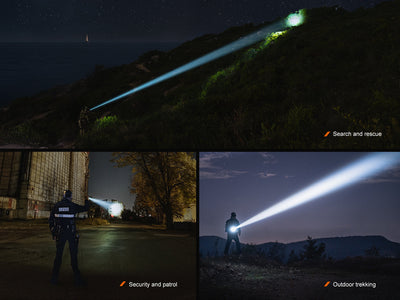 TK30R Tactical White Laser Rechargeable Flashlight