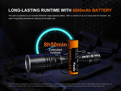 TK30R Tactical White Laser Rechargeable Flashlight