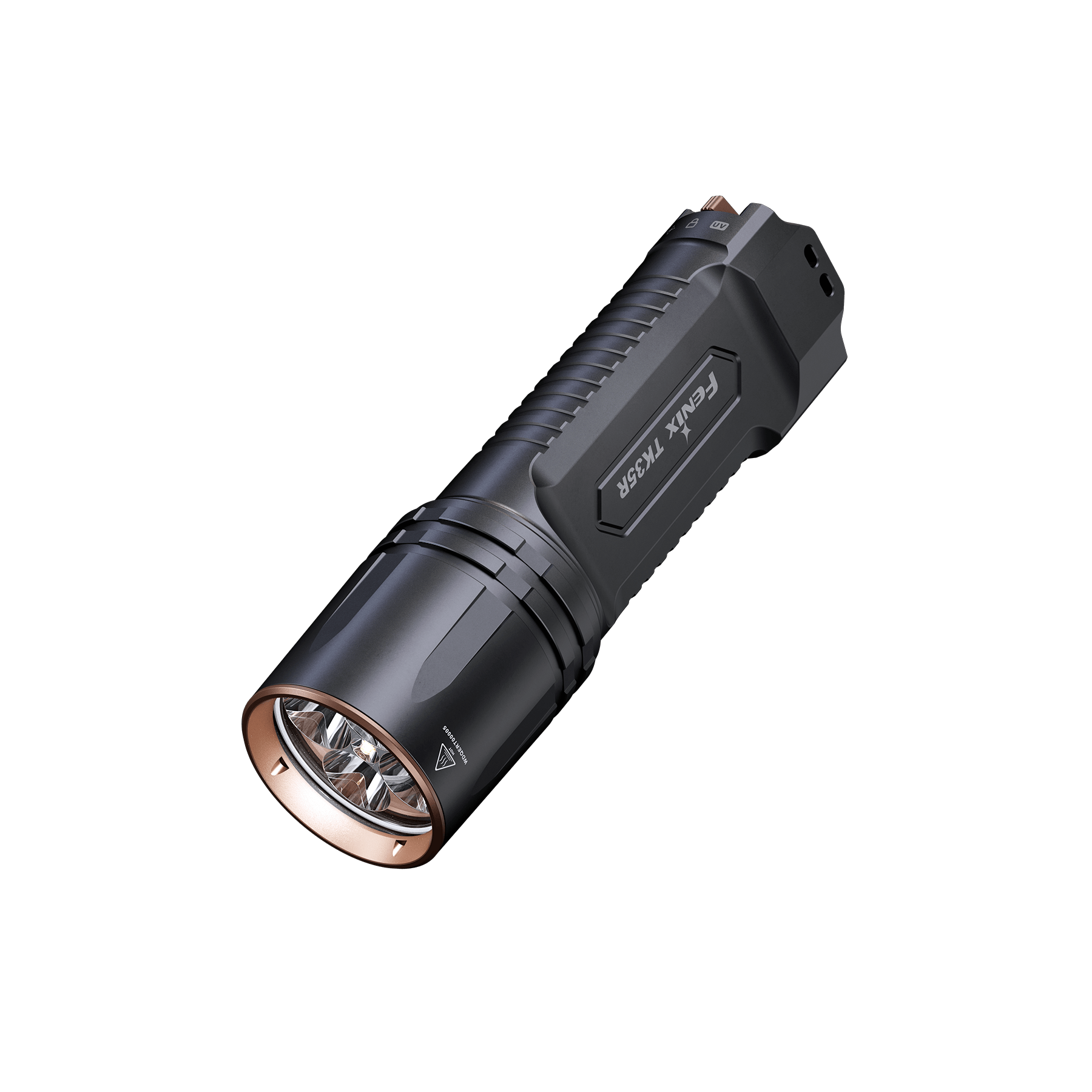Fenix TK35R Rechargeable High-Performance Tactical Flashlight with UV Output