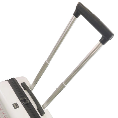 Home Alone 22.5" White Carry-On Suitcase Luggage