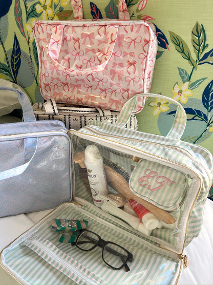 Clear Coat Toiletry Case