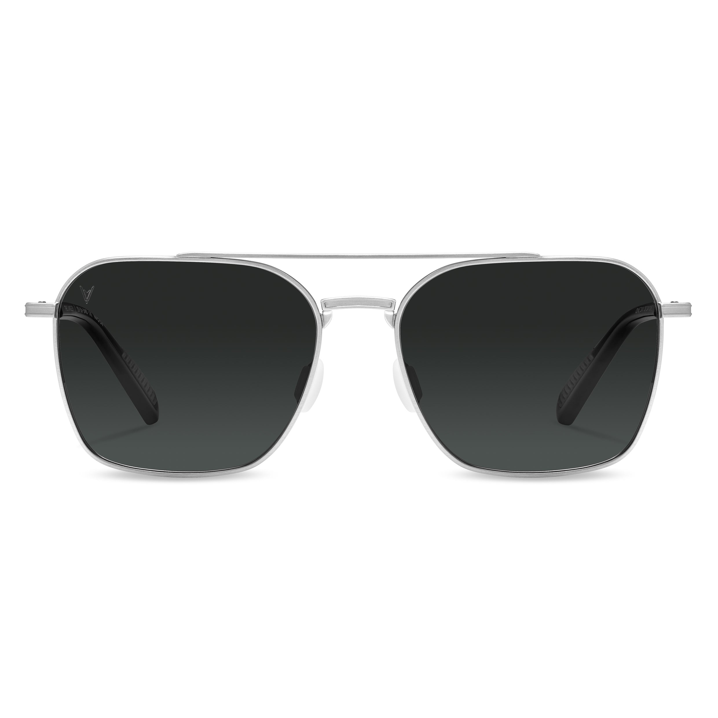 The Langley Sunglasses - Silver Smoke