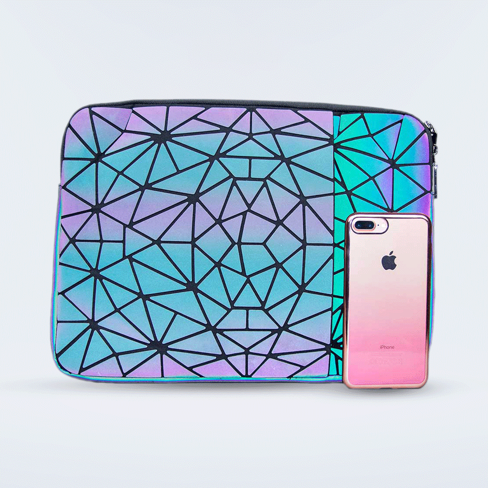 The Lumination Holographic Laptop Case