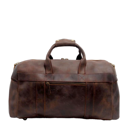 The Asta Weekender | Handcrafted Leather Duffle Bag