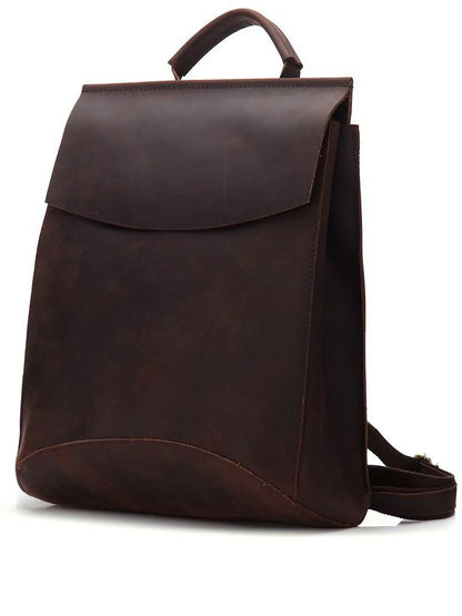 The Gyda Backpack | Vintage Leather Travel Backpack