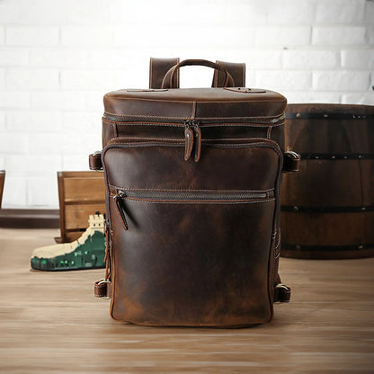 The Raoul Backpack | Handmade Vintage Leather Backpack