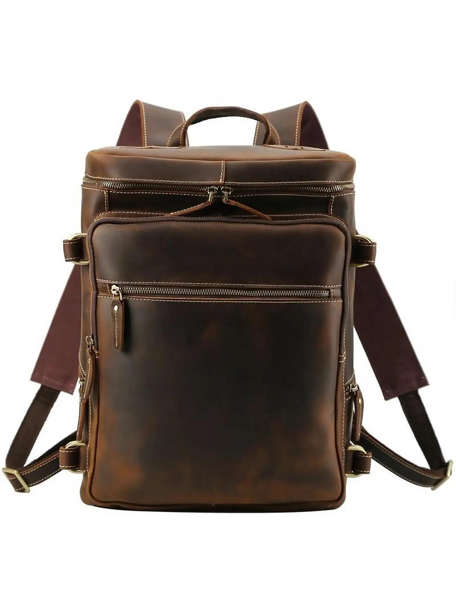 The Raoul Backpack | Handmade Vintage Leather Backpack