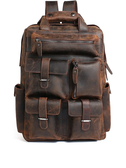 The Shelby Backpack | Handmade Genuine Leather Backpack