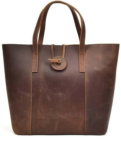 The Taavi Tote | Handcrafted Leather Tote Bag