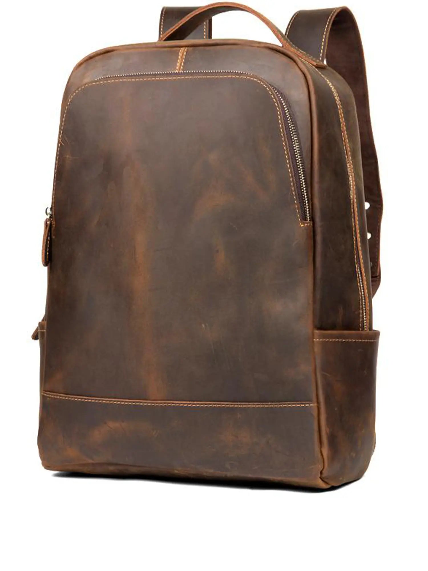 The Vernon Backpack | Genuine Vintage Leather Minimalist Backpack