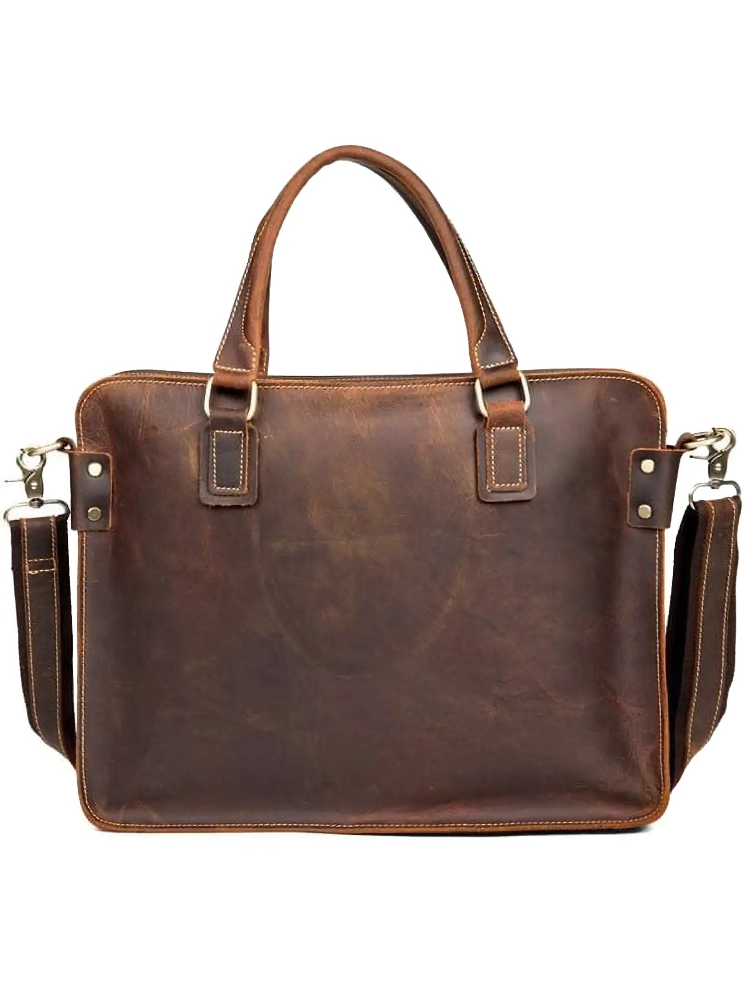 The Viggo Briefcase | Genuine Leather Messenger Bag