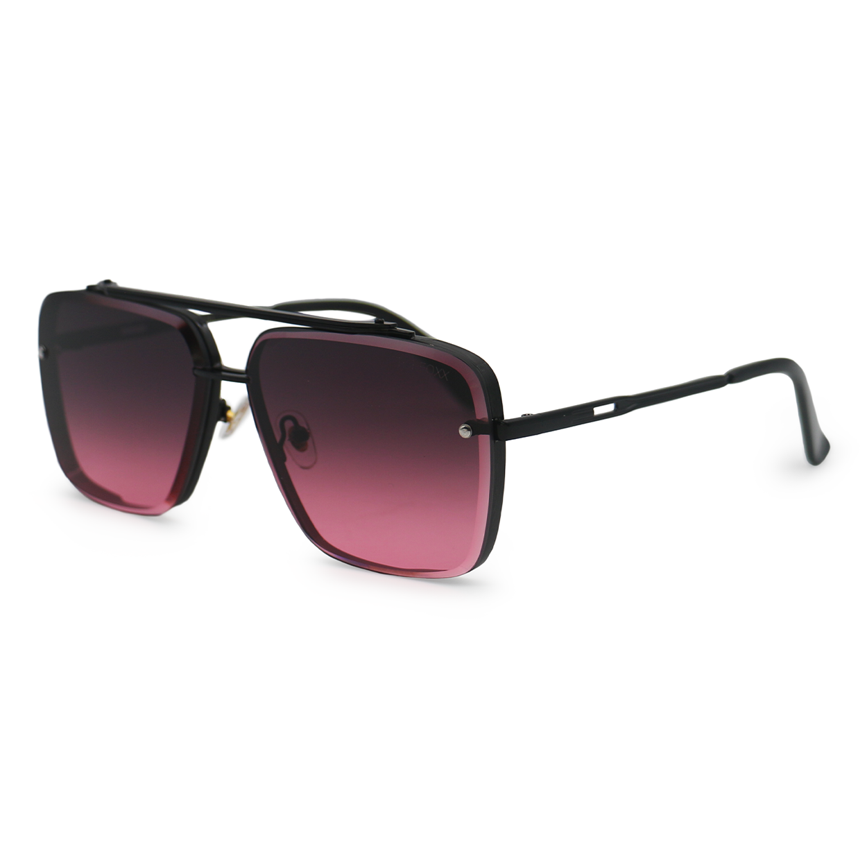 Bella - Ruby Oversized Squared Aviators