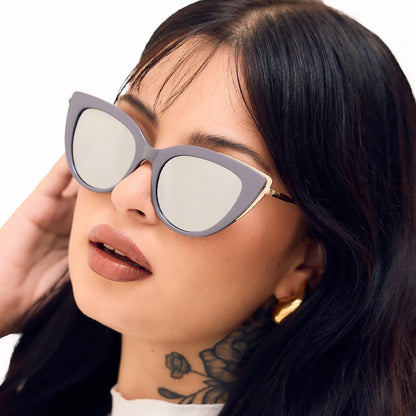 Too Focused Sunglasses - Lavender