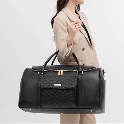 Monaco Travel Bag | Ebony Black