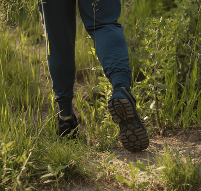 Trail Shoe Grounding Shoes • Jesse Brown Leather & Black Mesh