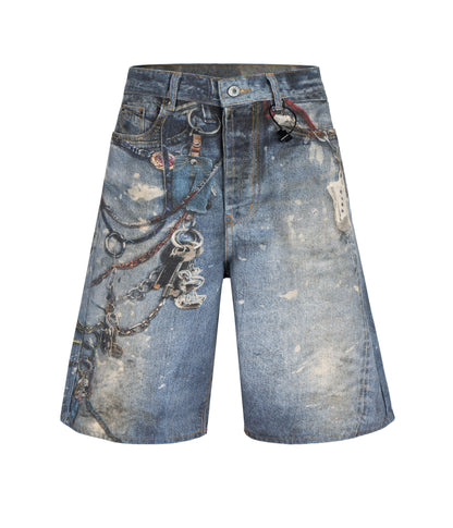 LOCKSMITH DENIM SHORTS