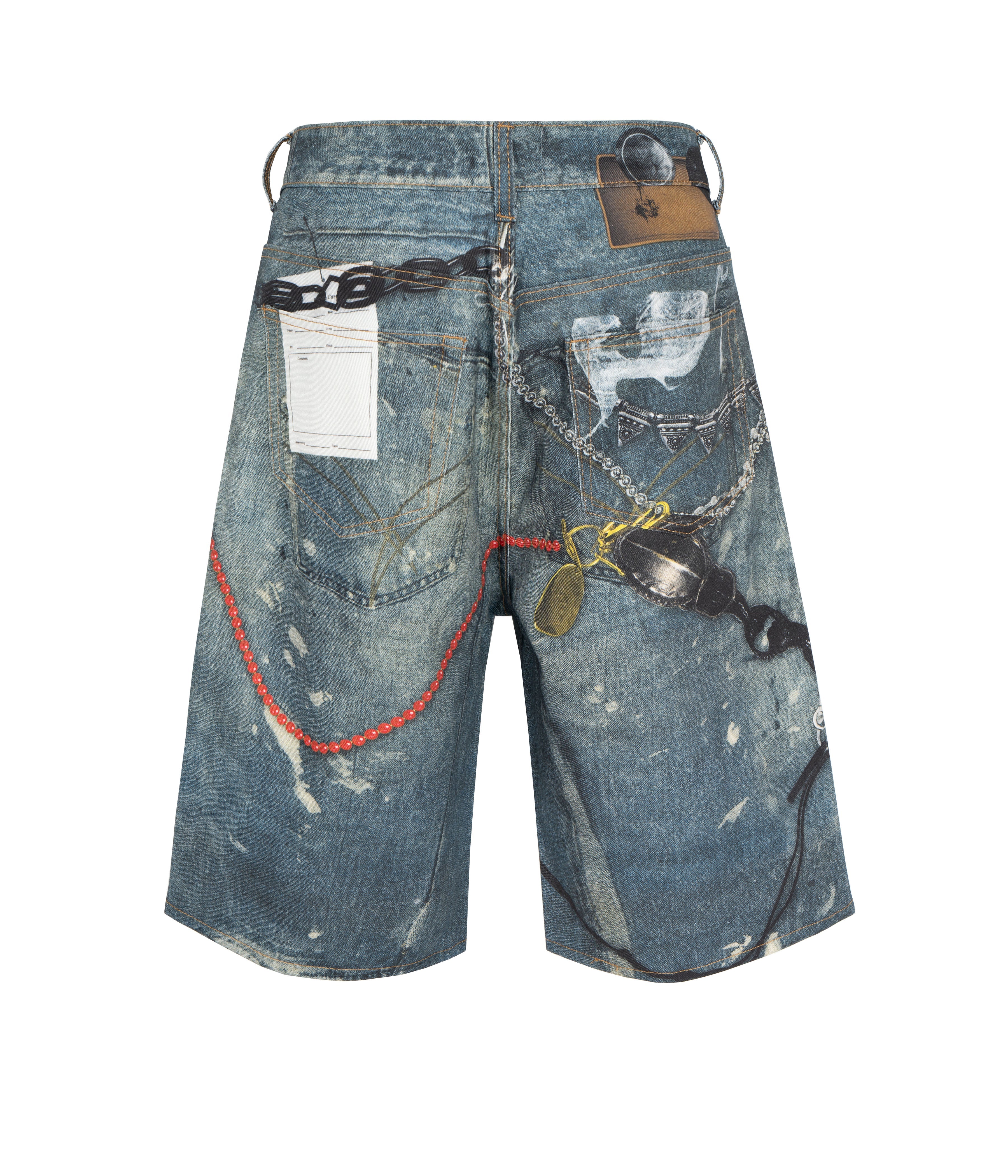 HARDWARE DENIM SHORTS