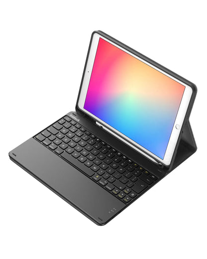 Spanish Keyboard for iPad 10.2 inch 9/8/ 7,  iPad Air 3 10.5 inch, KB02017