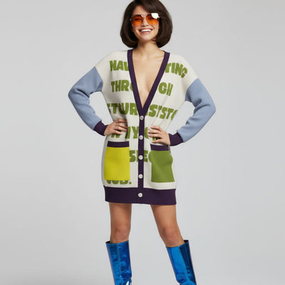 UNION SQUARE Long Cardigan Dress BYMANYC ® New York