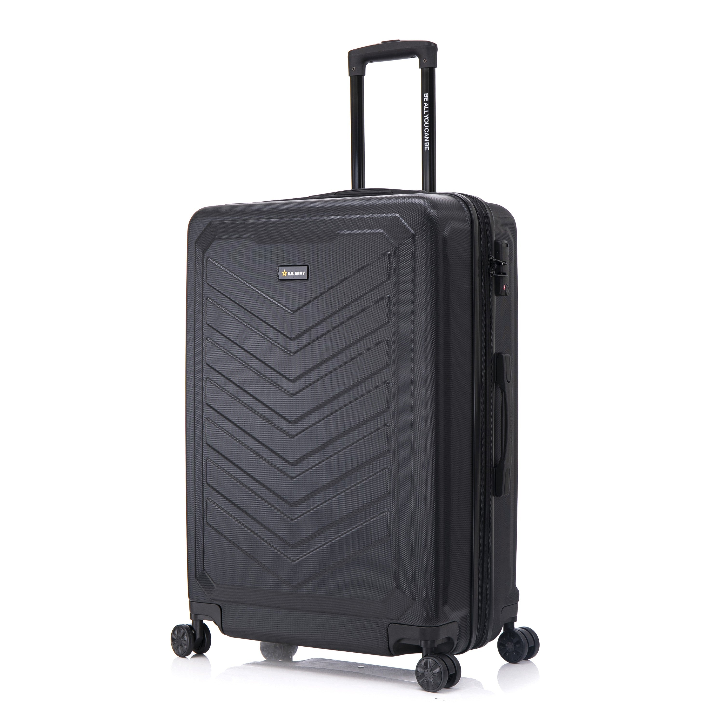 U.S. ARMY FOX PRO 28" Expandable Large Suitcase with TSA Lock