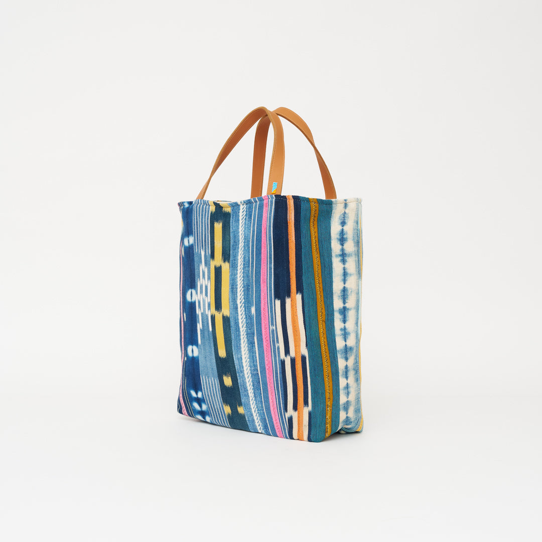 African Baule Cloth Tote Bag